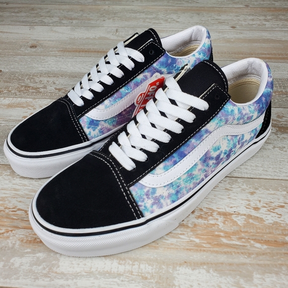 Vans Shoes Vans Old Skool English Lavender Tie Dye Blackpurple Poshmark